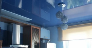 Натяжной потолок на кухню Новокузнецк, цена от 6267 руб.